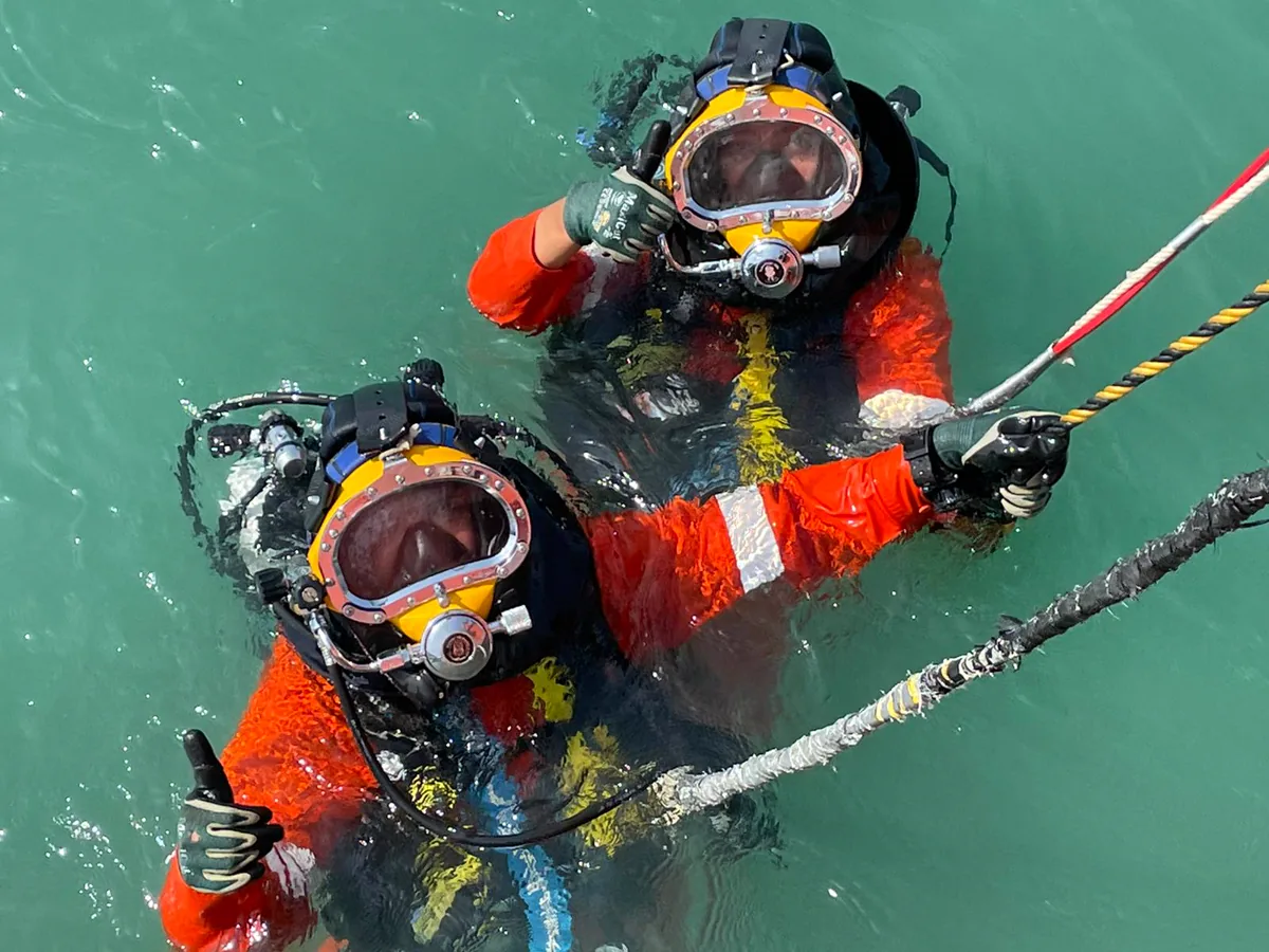 Dive safety briefing